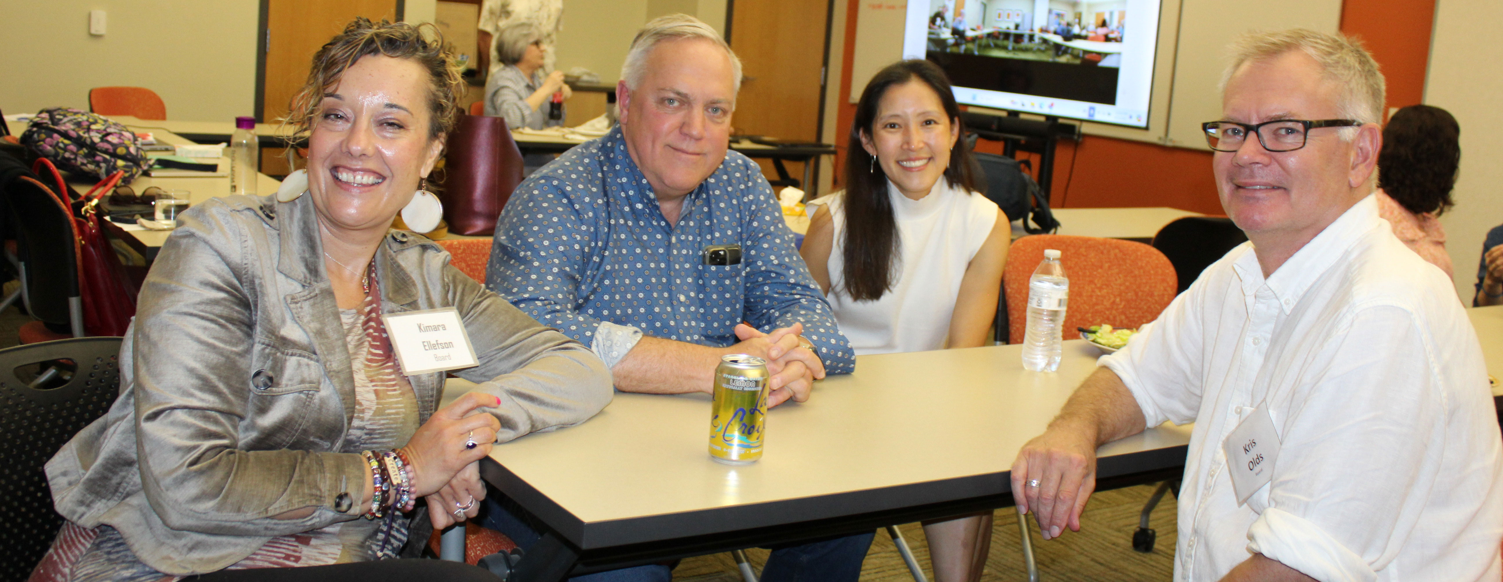 ECE Board of Directors casually talking