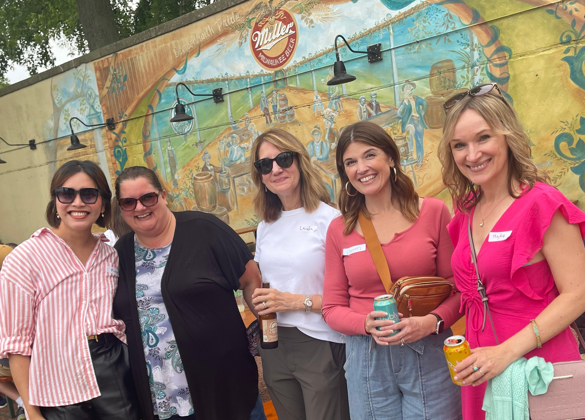 ECE employees at the ECE picnic