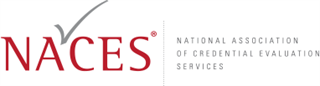 NACES in red with grey checkmark logo along with full name.